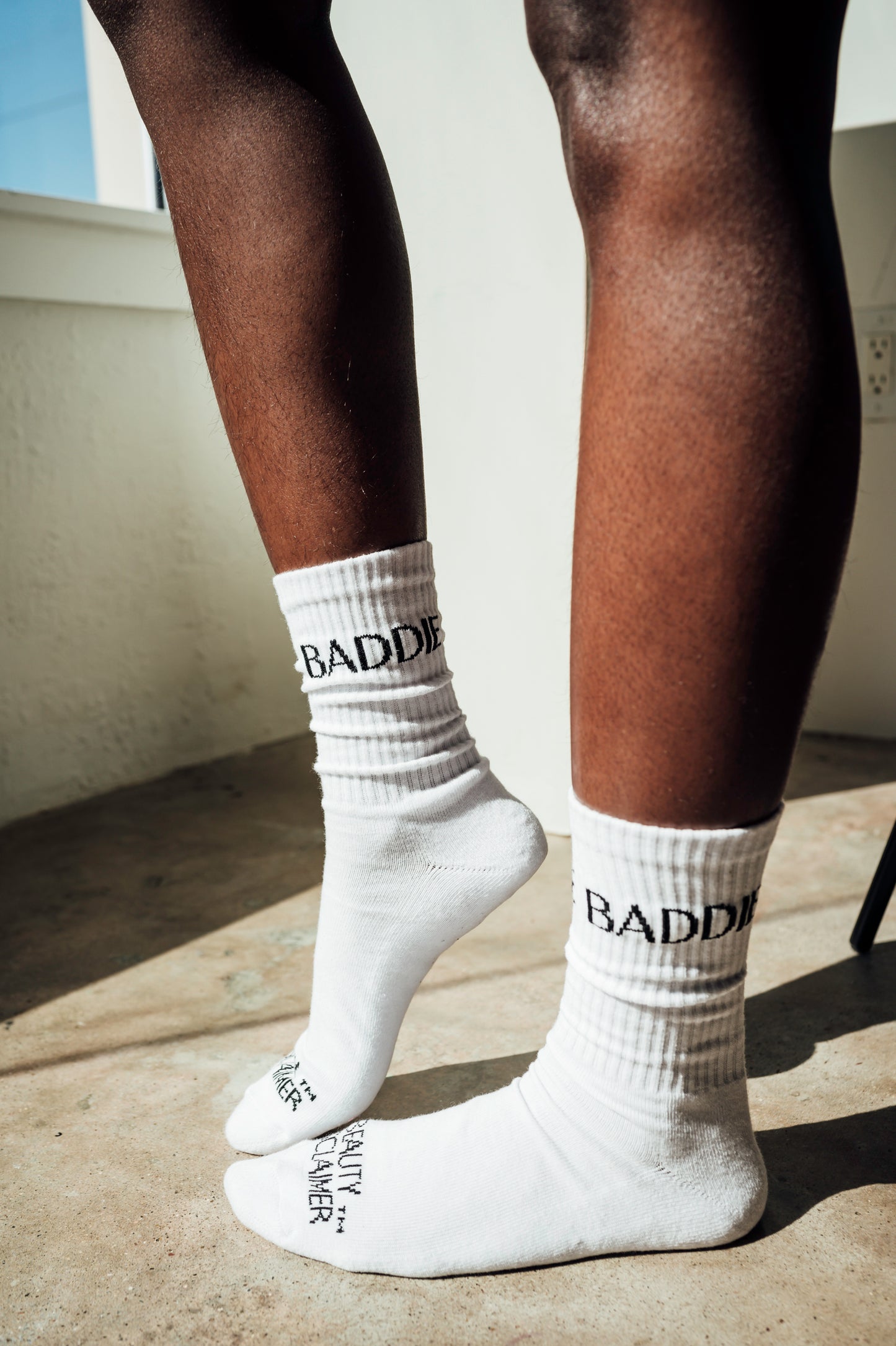 BADDIE Socks - Large Print
