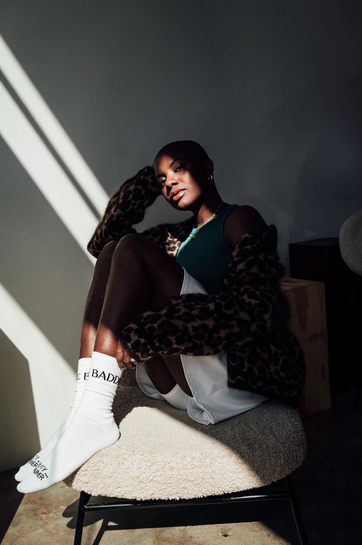 BADDIE Socks - Large Print