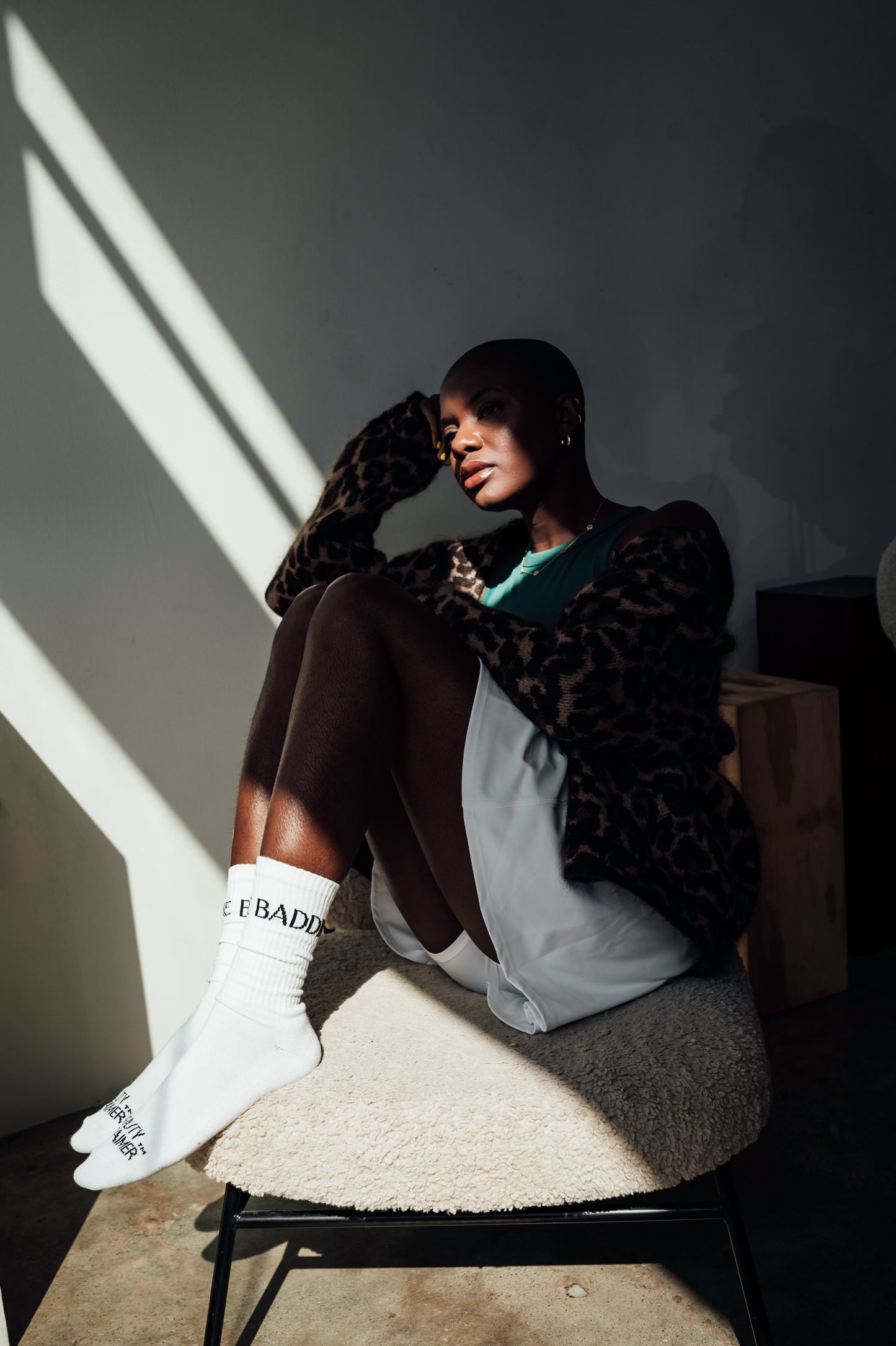 BADDIE Socks - Large Print