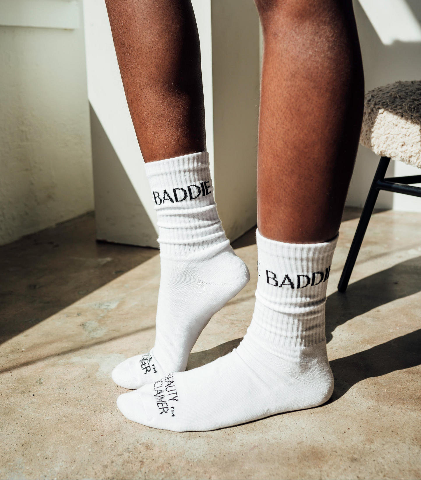 BADDIE Socks - Large Print