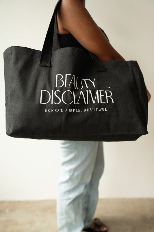Beauty Disclaimer Tote Bag