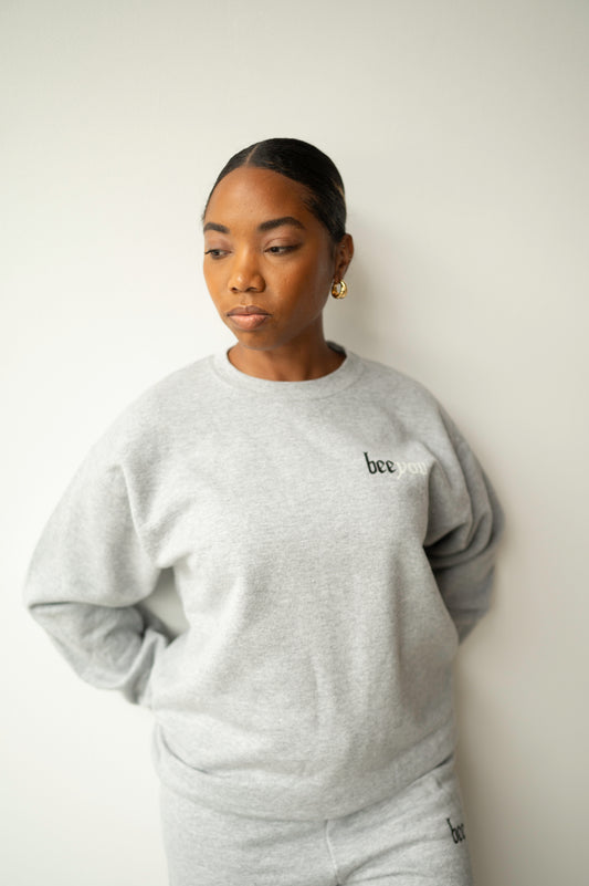 Grey Graphic Sweatshirt